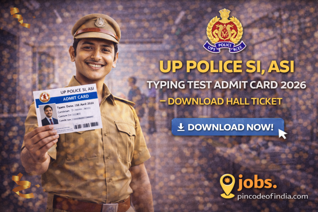 UP Police SI ASI PET/ PST Admit Card 2025