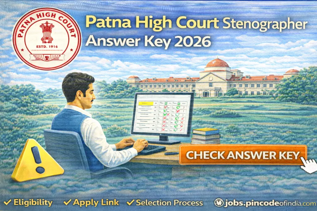 Patna High Court Stenographer Answer Key