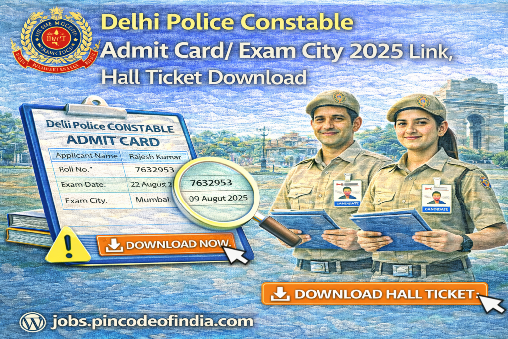 Delhi Police Constable PE & MT Notice 2026