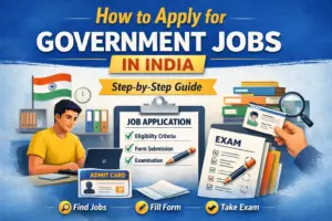 How to apply for government jobs in India step by step guide