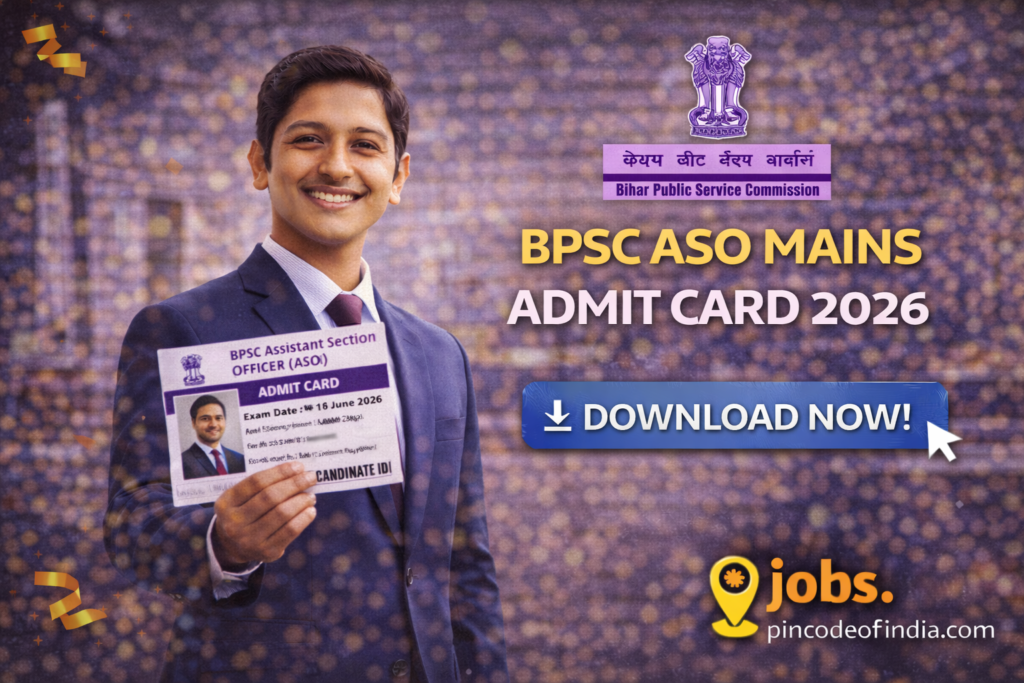 BPSC ASO Mains Admit Card 2026