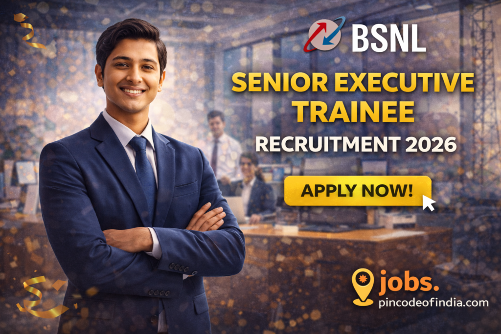 BSNL Senior Executive Trainee Recruitment 2026