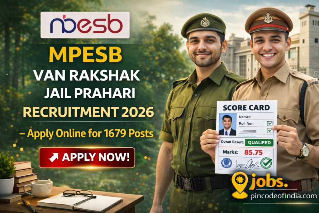 MPESB Van Rakshak Jail Prahari Recruitment 2026 Apply Online for 1679 Posts