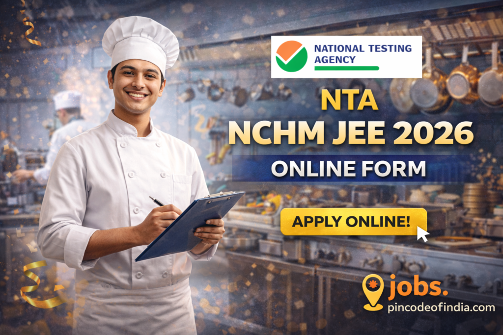 NTA NCHM JEE 2026 Online Form