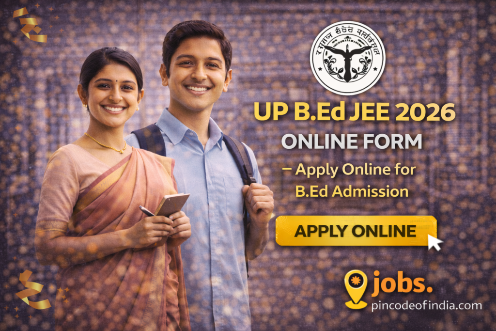 UP B.Ed JEE 2026 Online Form – Apply Online for B.Ed Admission