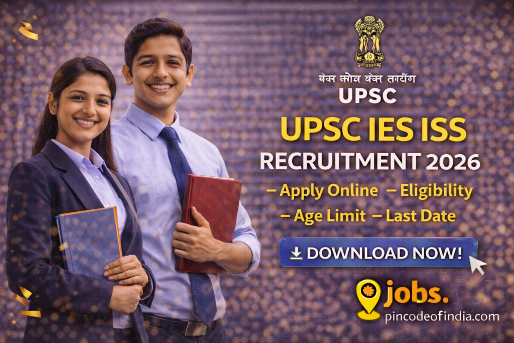 UPSC IES/ISS Recruitment 2026 (44 Posts) – Indian Economic & Statistical Service Apply Online