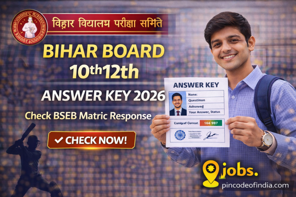 Bihar Board 10th Answer Key 2026 Check BSEB Matric Response Sheet
