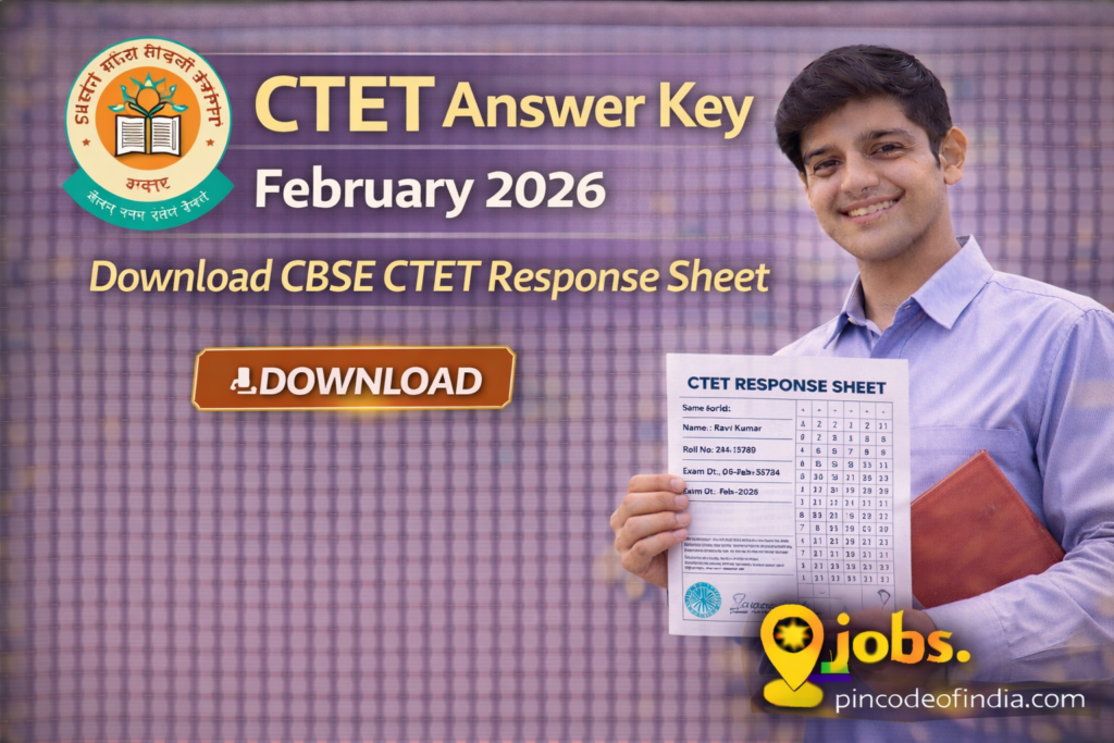 CTET Answer Key February 2026 Download CBSE CTET Response Sheet