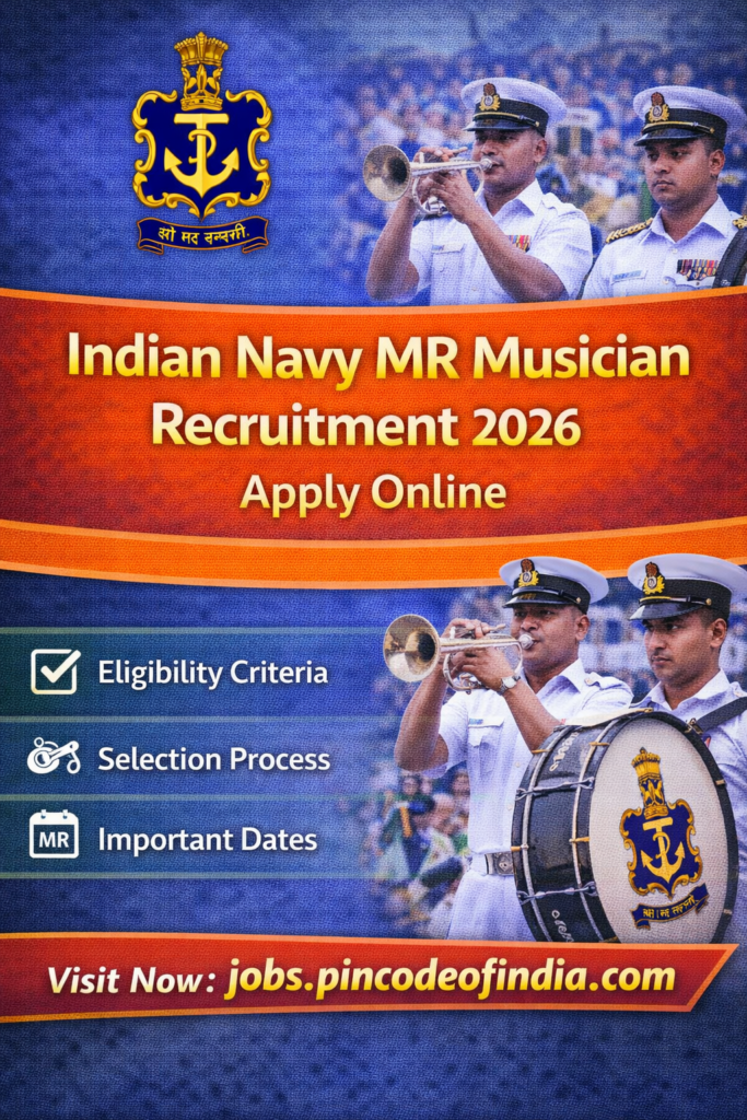 Indian Navy MR Musician Recruitment 2026 Admit Card Out