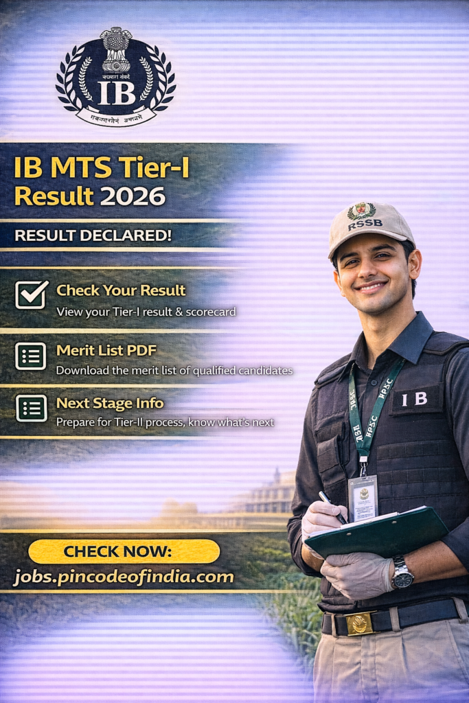 IB MTS Tier-II Admit Card 2026 Out - Download Hall Ticket For IB MTS Tier-2