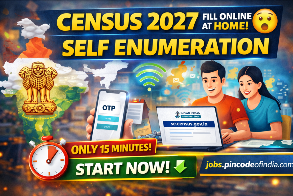Census 2027 Self Enumeration ð¥ Fill Online in 15 Minutes | Step Guide