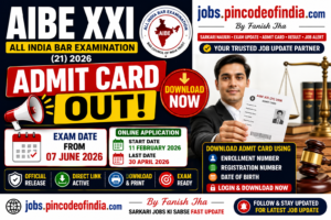 AIBE XXI Exam 2026 Result OUT - Download AIBE 21st Exam Result