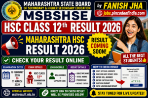 Maharashtra Board HSC Class 12th Result 2026 : OUT 😳 | Check Class 12th Result 1 Maharashtra Board HSC Class 12th Result 2026 : Check Class 12th Result