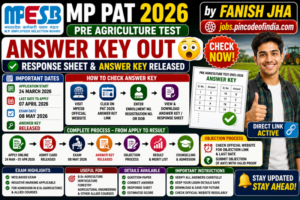 MPESB PAT 2026 Result 🔥 OUT | Check Result Now 1 MPESB PAT 2026 Answer Key 🔥 OUT | Check Response Sheet Now